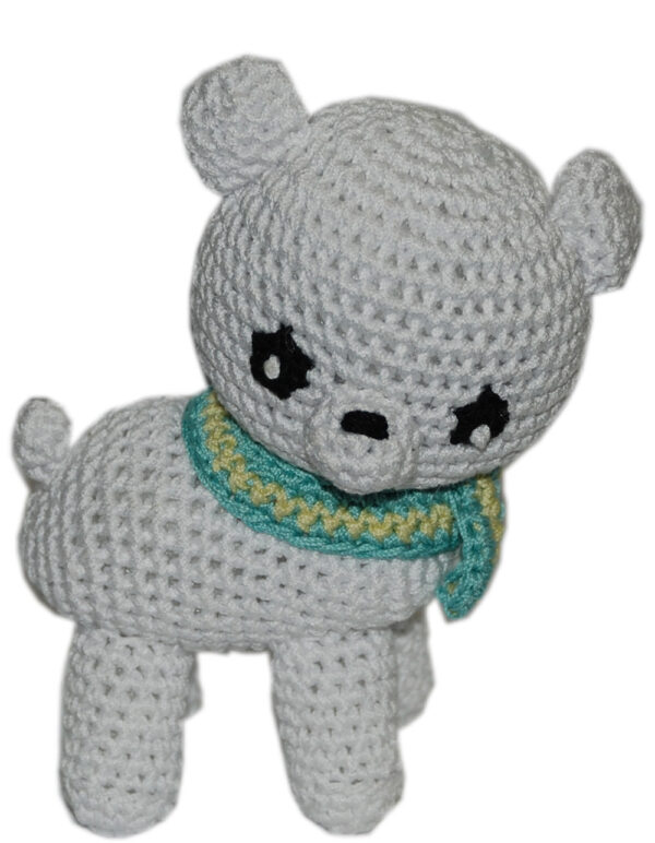 Polar Bear Knit Toy
